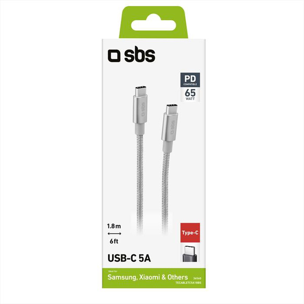 Immagine del prodotto SBS - TECABLETC5A18BS-Grigio