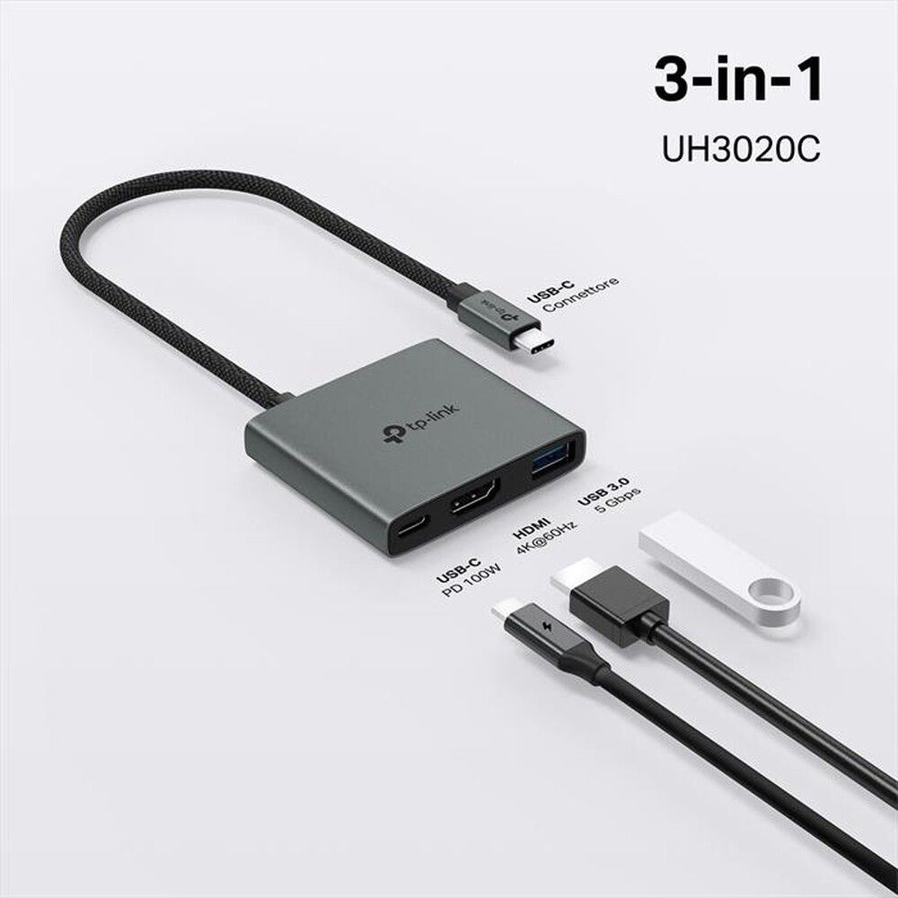 Immagine del prodotto TP-LINK - USB TYPE-C 3-PORT HUB
