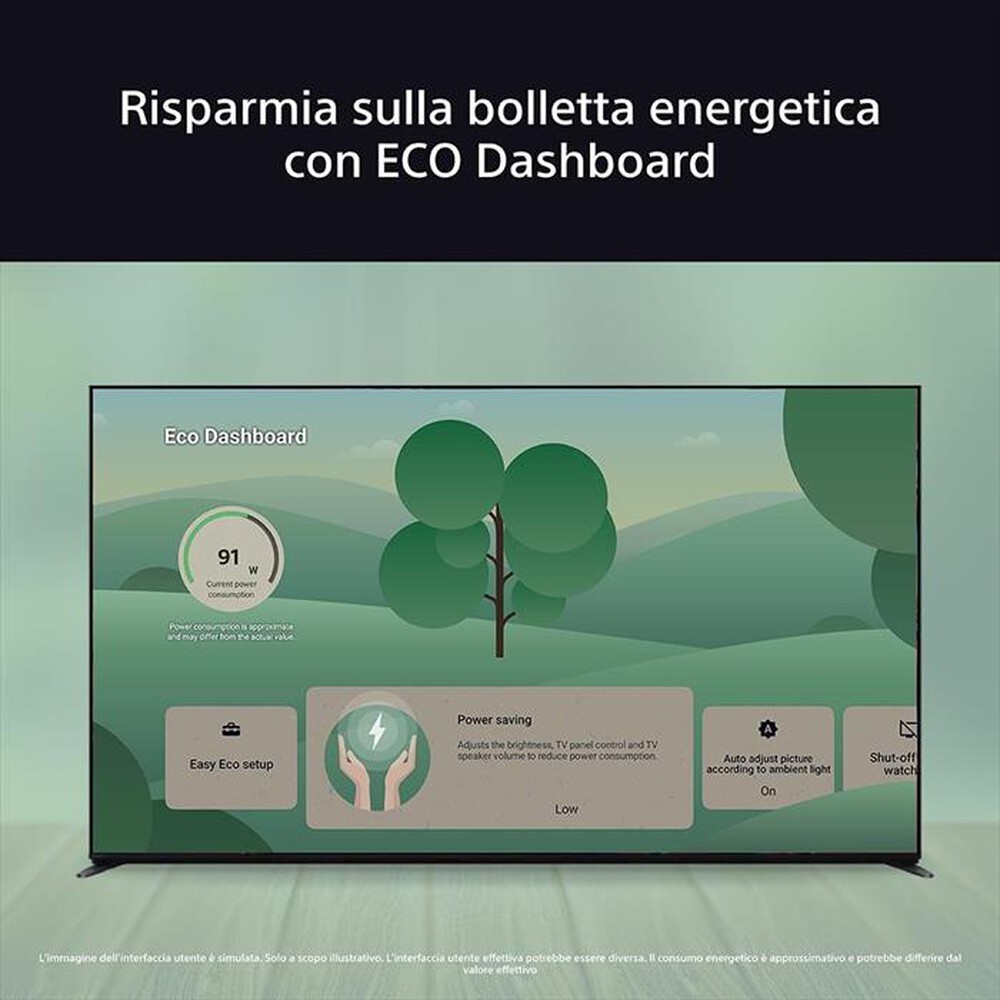 Immagine del prodotto SONY - Smart TV OLED UHD 4K 65" K65XR8M25B.CEI-Nero