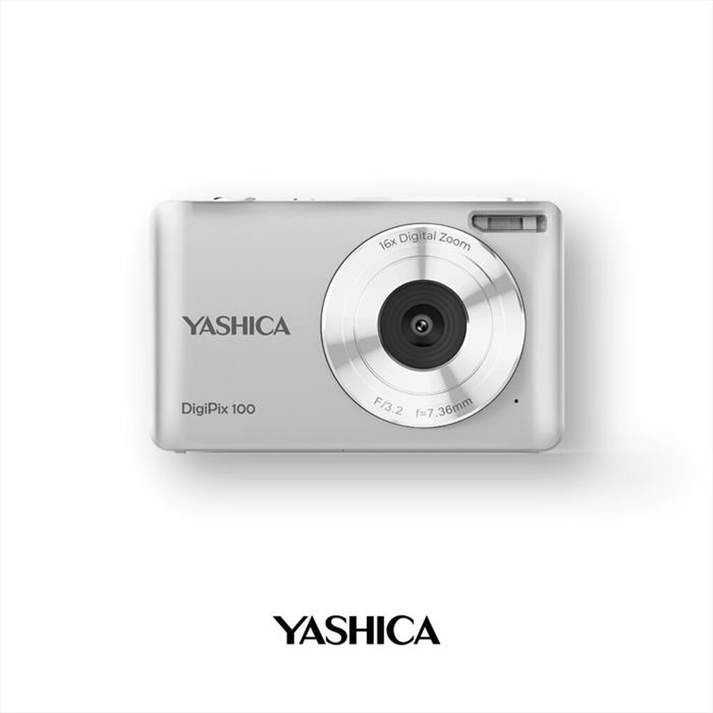 "YASHICA - Fotocamera digitale compatta DIGIPIX-SILVER"