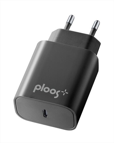 CELLULARLINE - PLTCUSBCPD20WK Carica Batterie-Con Led di ricarica-Nero
