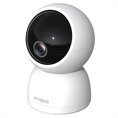 STRONG - Telecamera Wi-Fi Interno 2K SHC04IR0-W-BIANCO