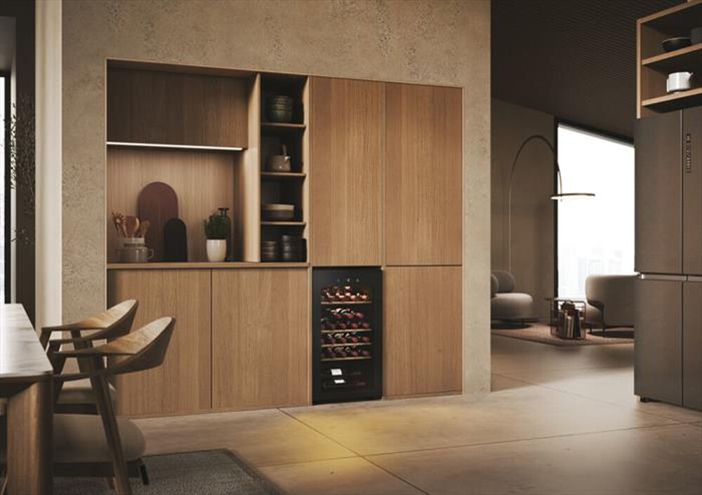 "HAIER - Cantinetta HWS34GGH1 Classe G 34 bottiglie-Nero"