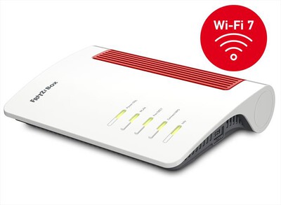 FRITZ! - Modem-Router BOX 7690-Bianco/Rosso