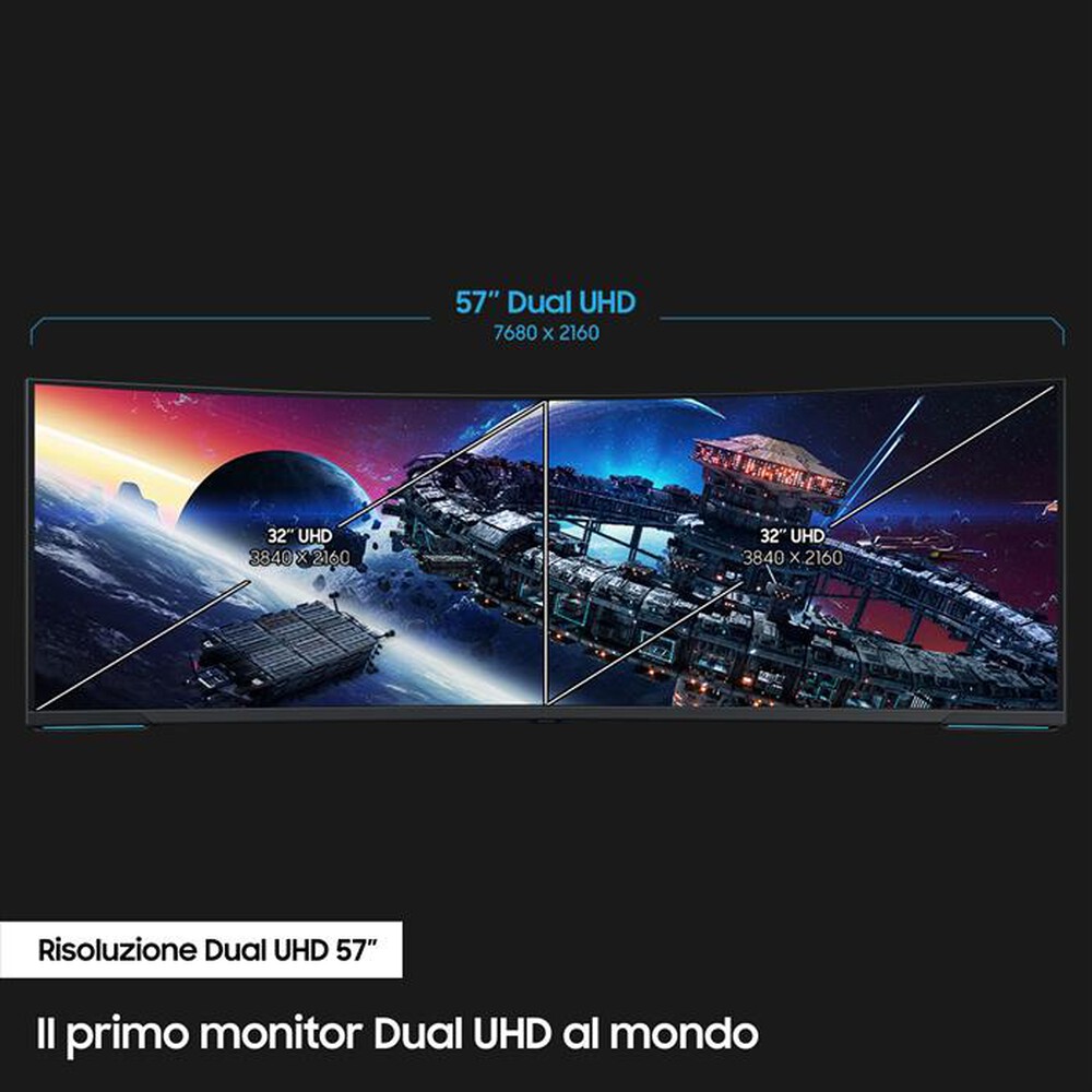 "SAMSUNG - MONITOR GAMING ODYSSEY NEO G9 DA 57'' DUAL UHD"