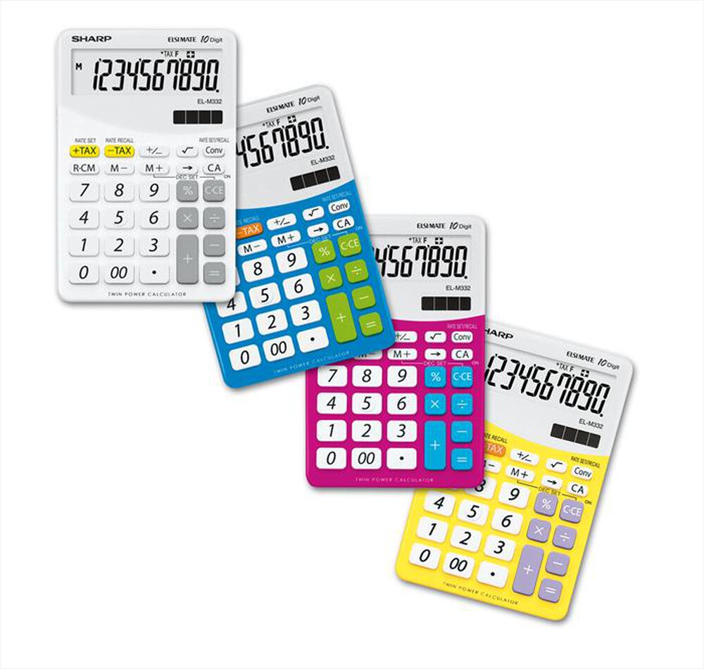 Immagine del prodotto SHARP - EL-332B-BL-Blu con rifinitura lucida