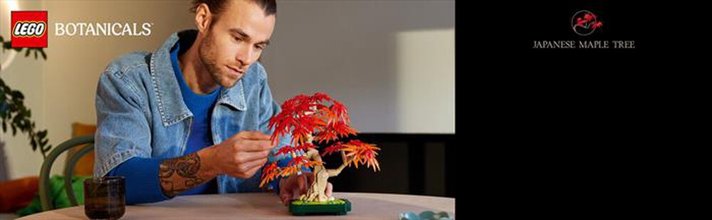 "LEGO - BOTANICALS Bonsai di acero rosso giapponese-10348"