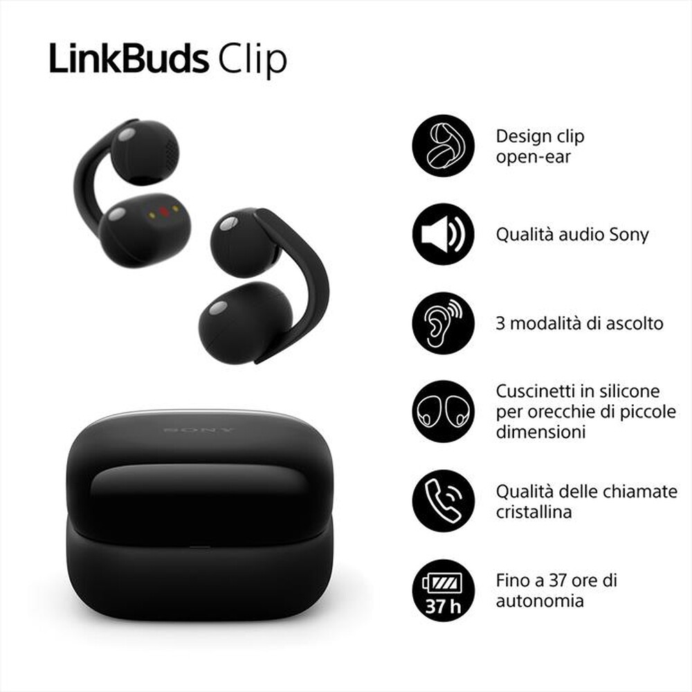 Immagine del prodotto SONY - Auricolari wireless WFLC900B.CE7-Black