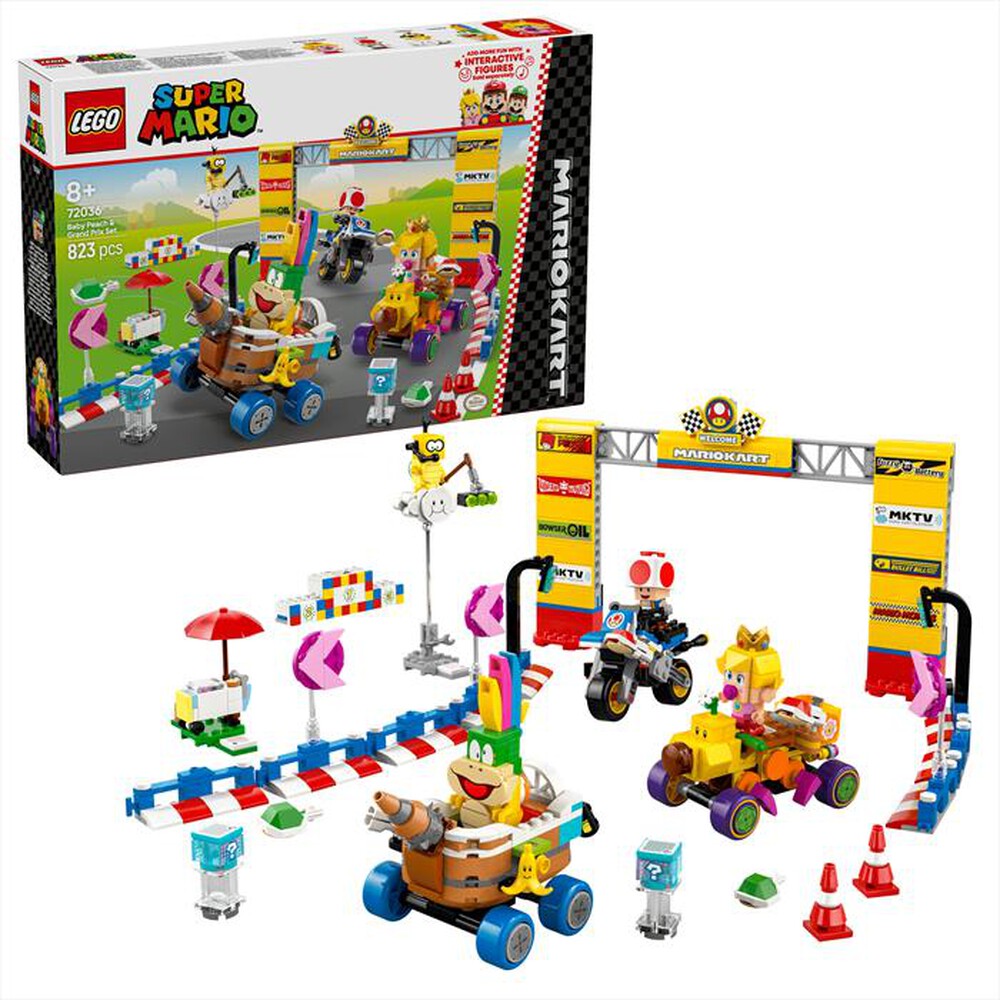 Immagine del prodotto LEGO - SUPER MARIO MarioKart Baby Peach Gran Premio 72036
