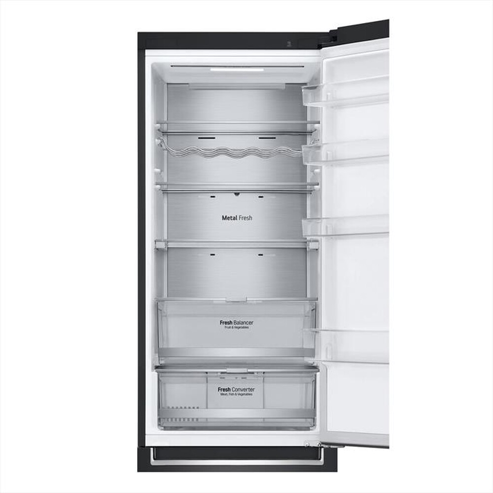 "LG - Frigorifero combinato GBB72MCUGN Classe D 419lt-Nero"
