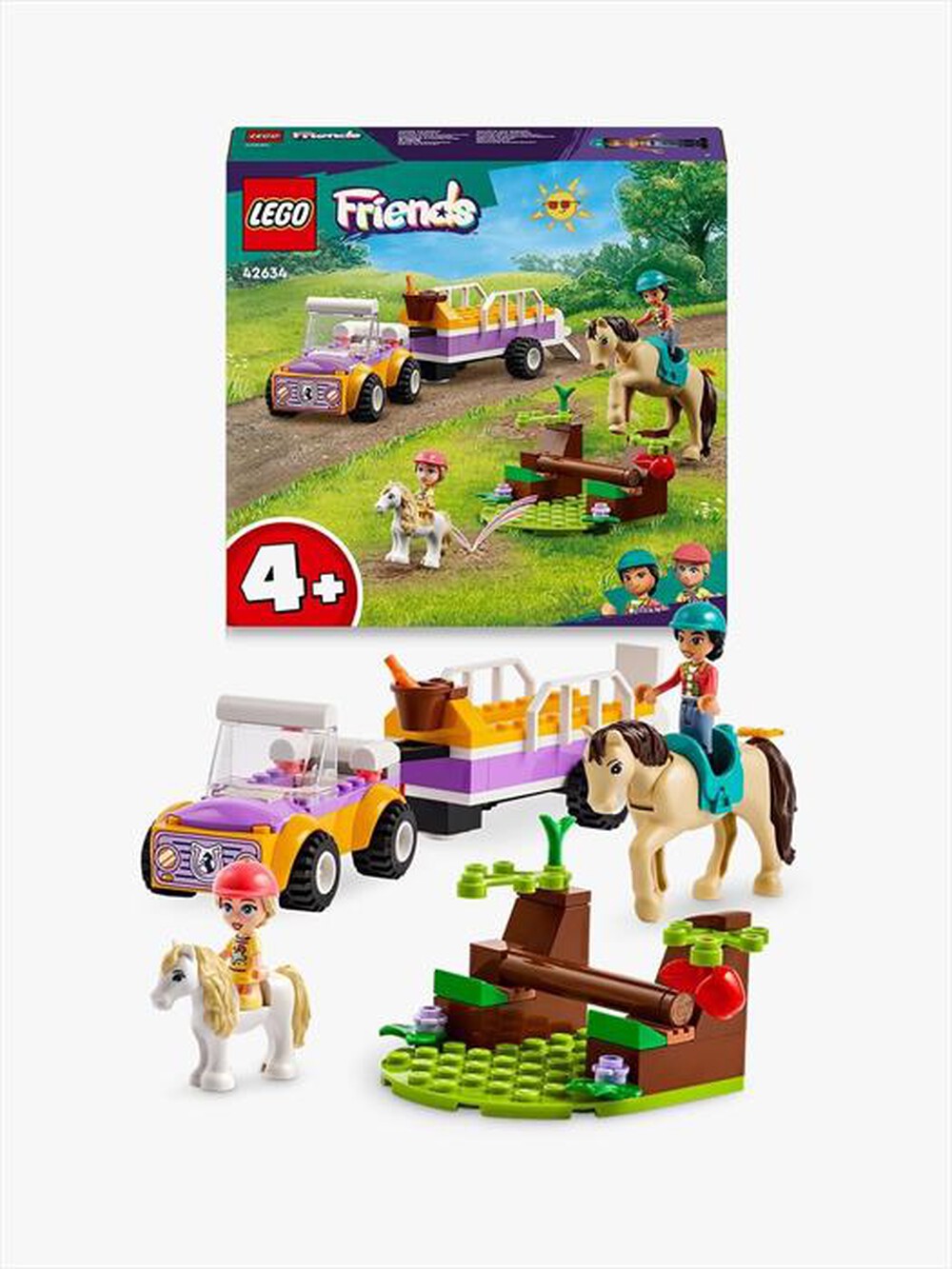 Immagine del prodotto LEGO - FRIENDS Rimorchio con cavallo e pony 42634