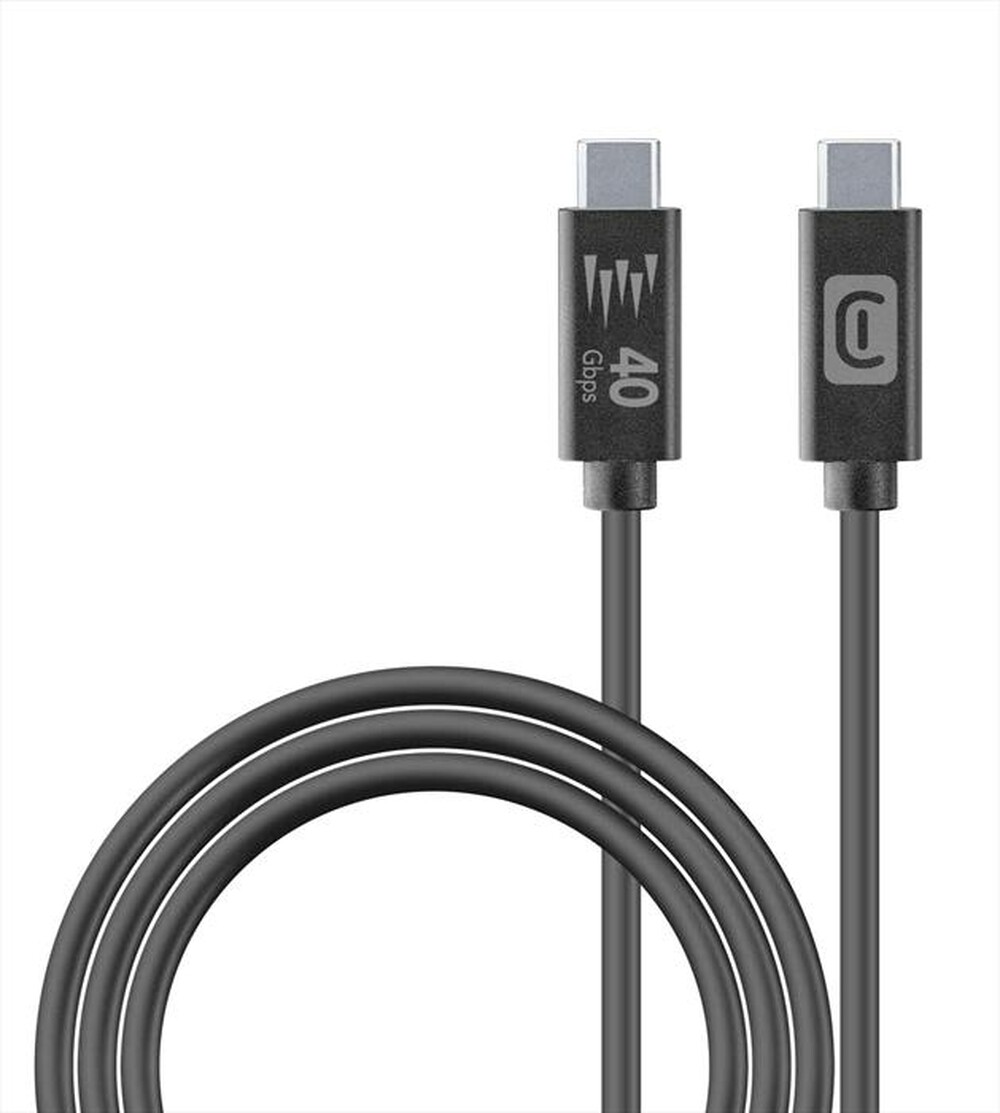 "CELLULARLINE - Cavo FAST TRANSFER-Black"