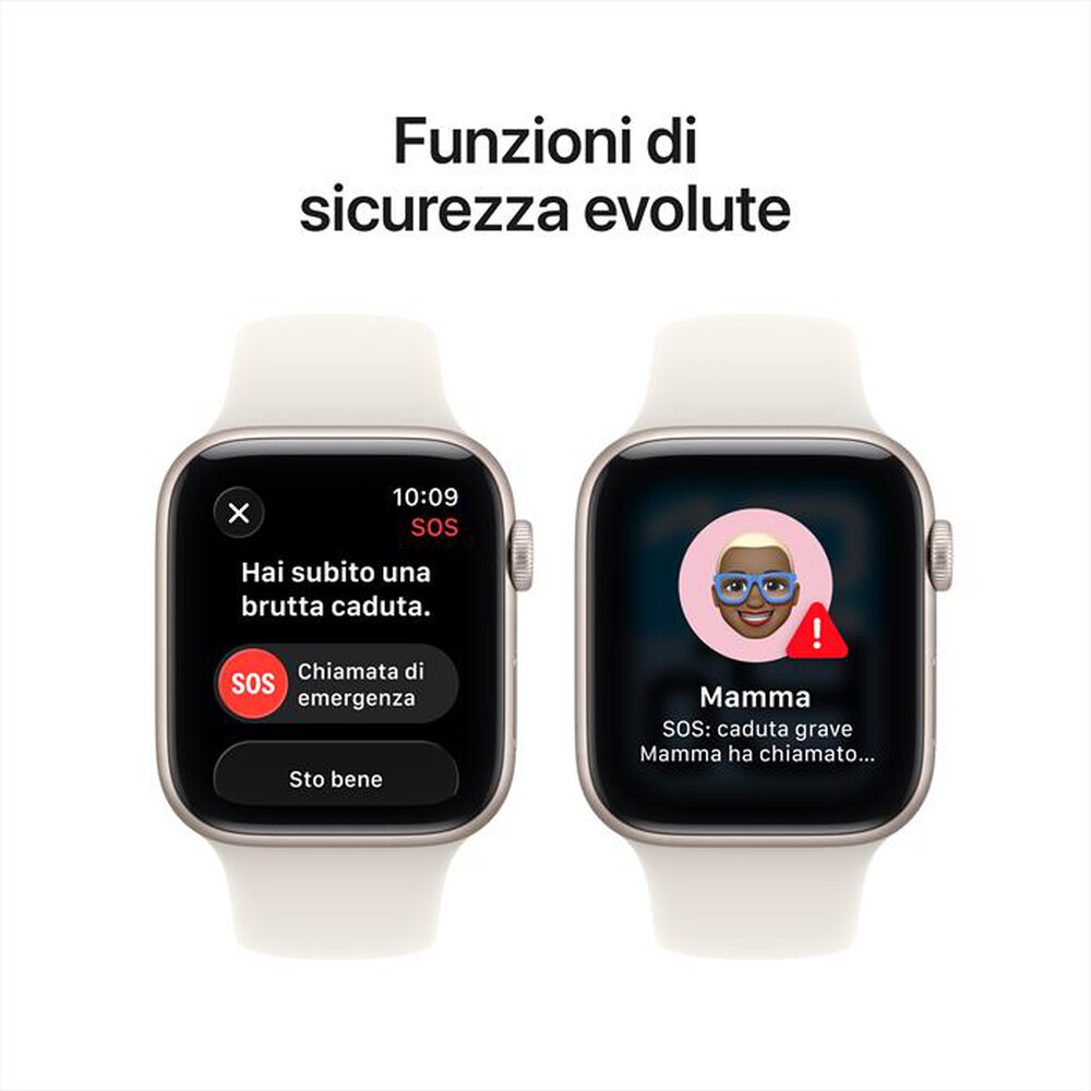 Immagine del prodotto APPLE - Watch SE 3 GPS + Cellular 44mm Alluminio-Sport Band Galassia - S/M