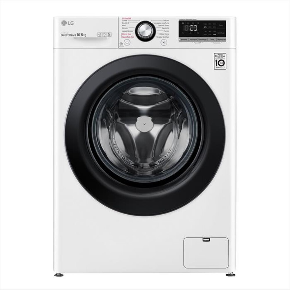 "LG - Lavatrice F4WV310S6E 10,5 Kg Classe B-White"