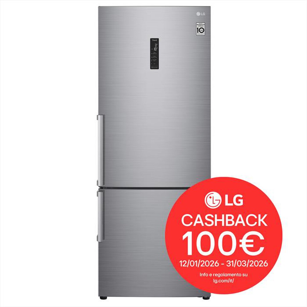 Immagine del prodotto LG - Frigorifero combinato GBB567PZCMB Classe E 500lt-Stainless steel