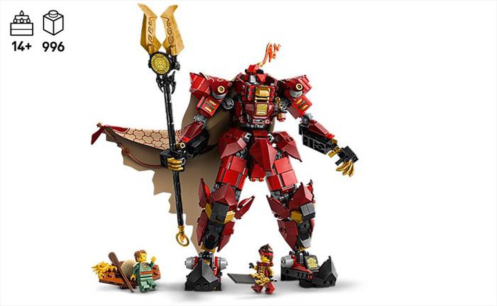 Immagine del prodotto LEGO - NINJAGO Mech Cavaliere del Fuoco - 71846