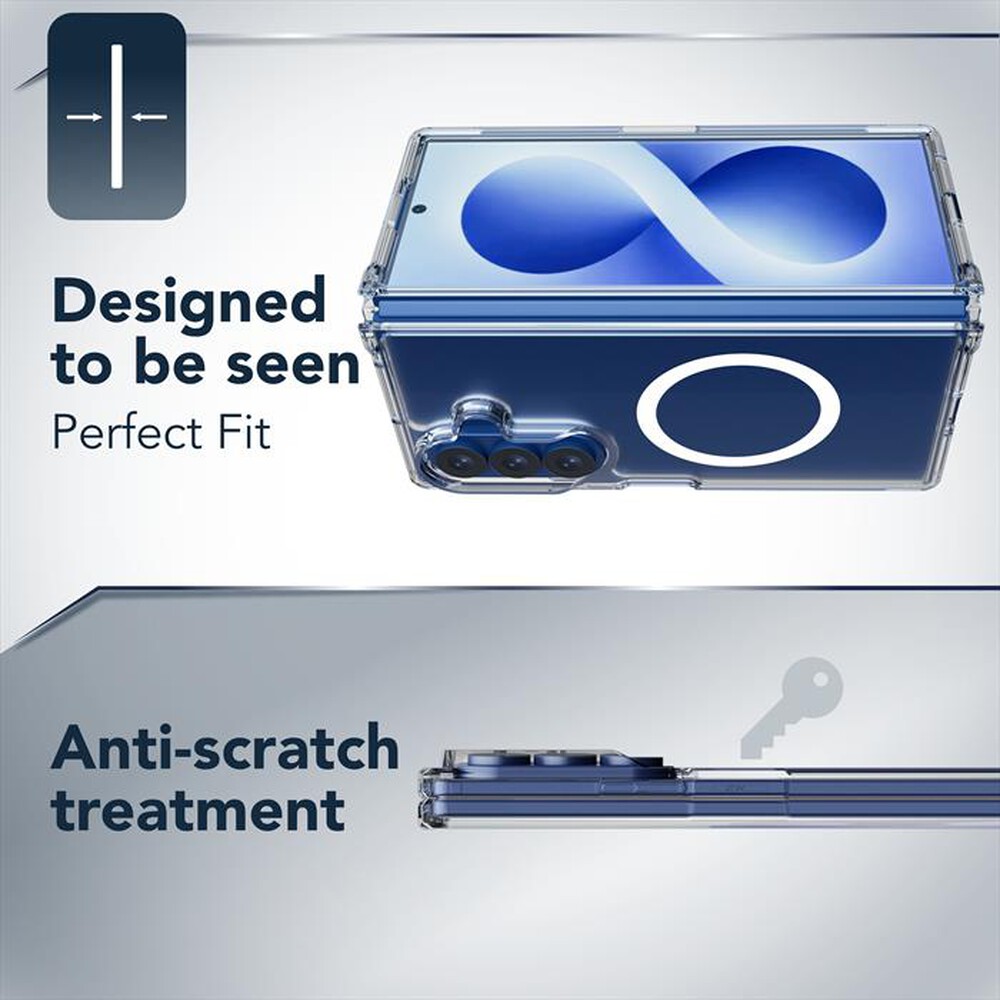 Immagine del prodotto CELLULARLINE - IMPACT CLEAR MAG - GALAXY Z FOLD8 ULTRA-Trasparente