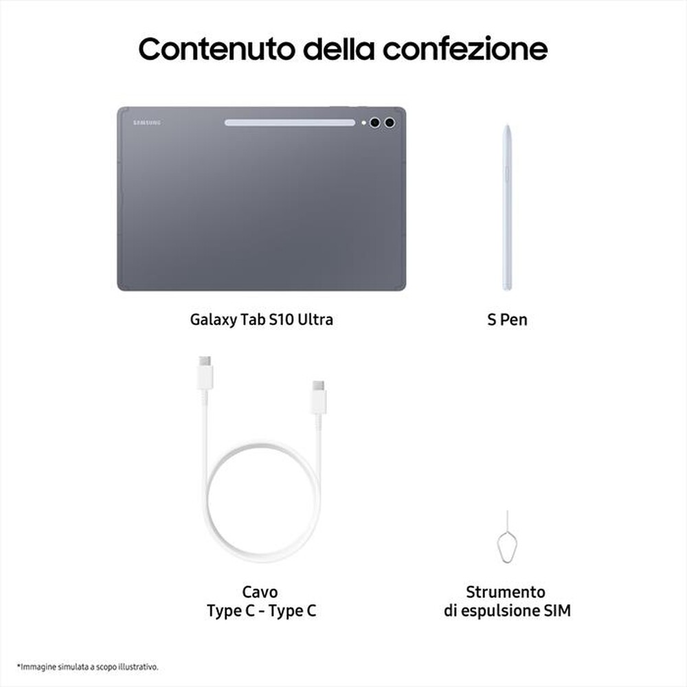 Immagine del prodotto SAMSUNG - Galaxy Tab S10 Ultra-Blue