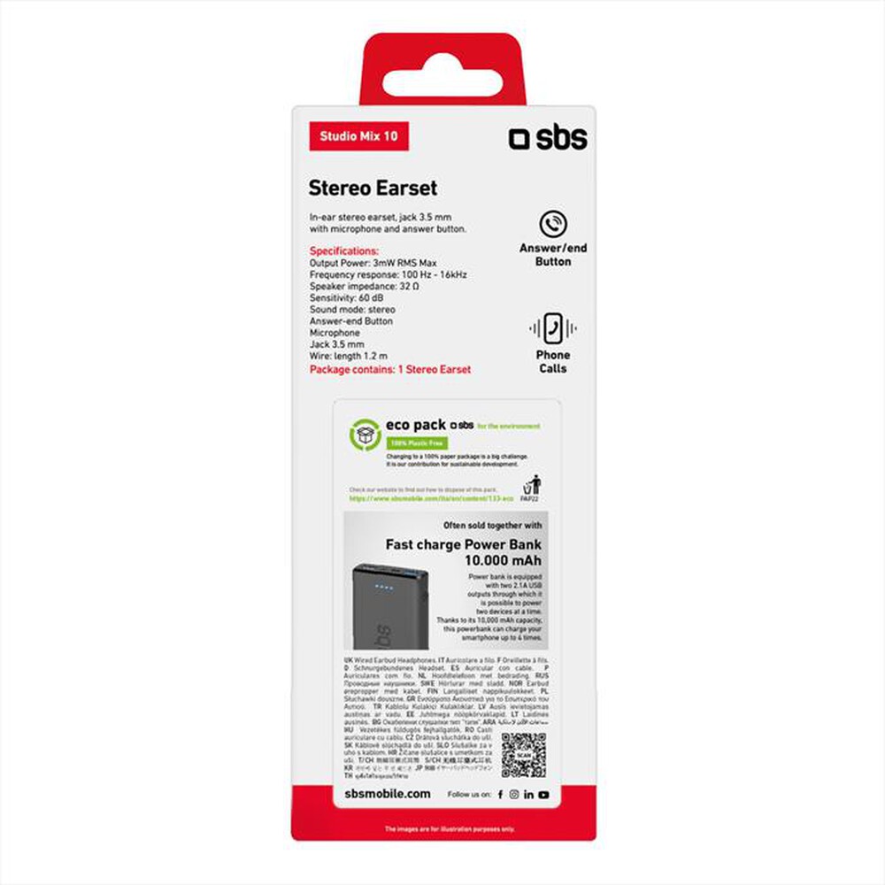 Immagine del prodotto SBS - TEEARTYCK-Nero