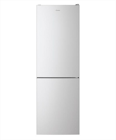CANDY - Frigorifero combinato CCE4T618ES Classe E 341 lt-Argento
