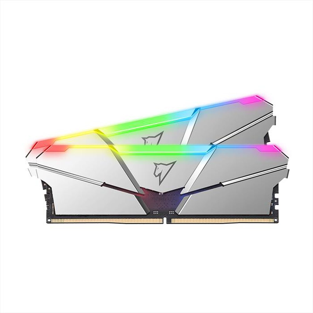 Immagine del prodotto NETAC - SHADOW RGB DDR5-4800 32GB (16GB X 2) C40 SILVER U--NERO