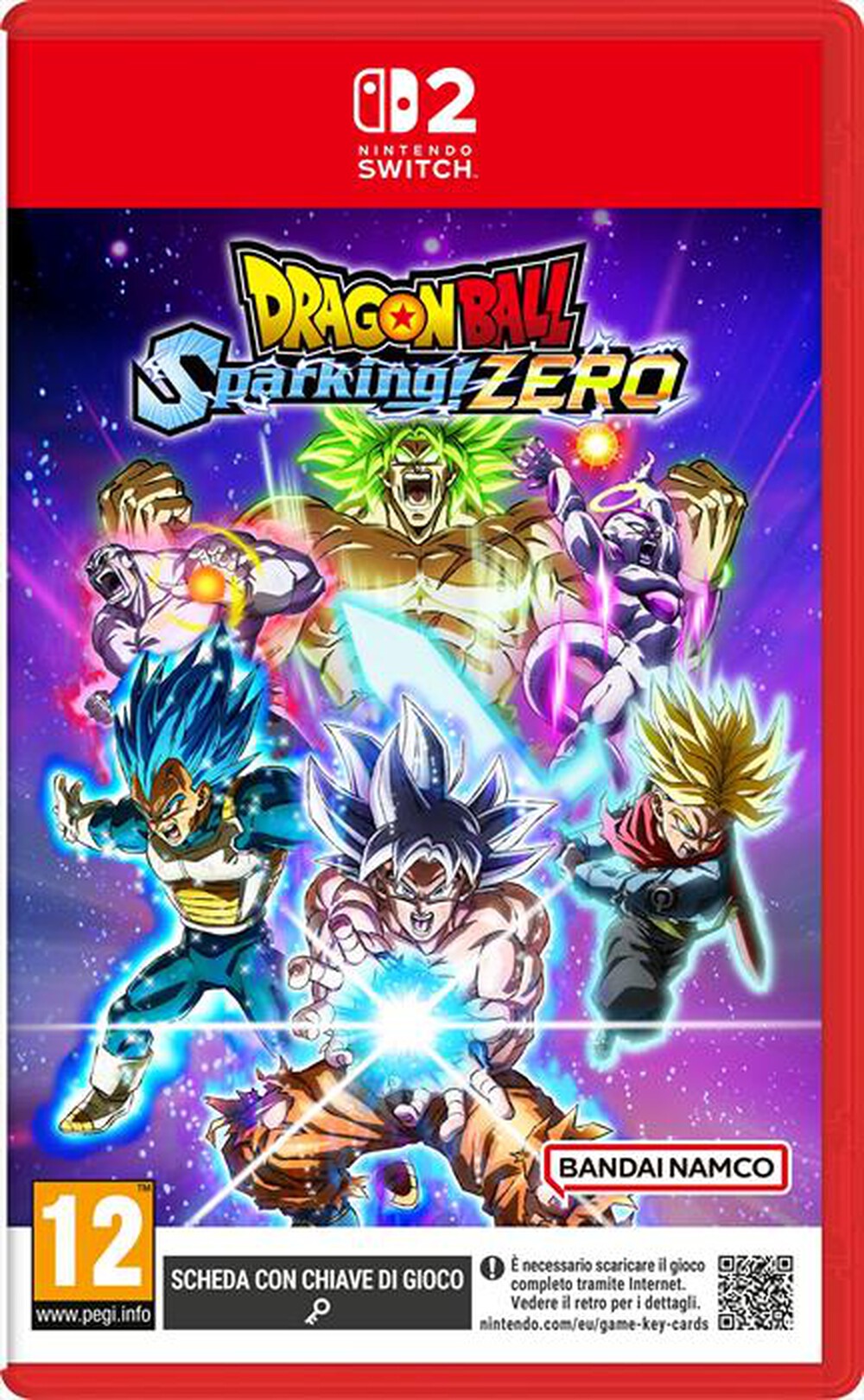 Immagine del prodotto NAMCO - DRAGON BALL SPARKING ZERO NSW2