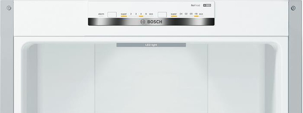 "BOSCH - Frigorifero combinato KGN39VLEB Classe E-Acciaio inossidabile"