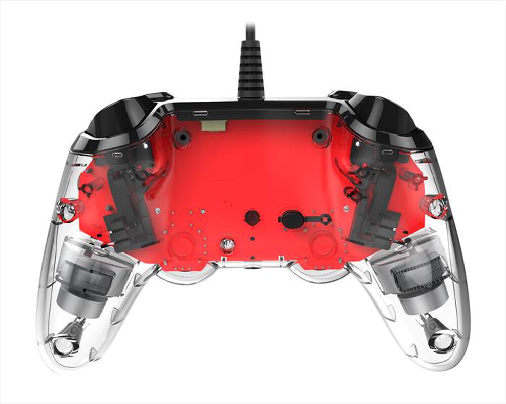 "NACON - NACON PS4 LIGHT PAD RED-TRASPARENTE ROSSO"