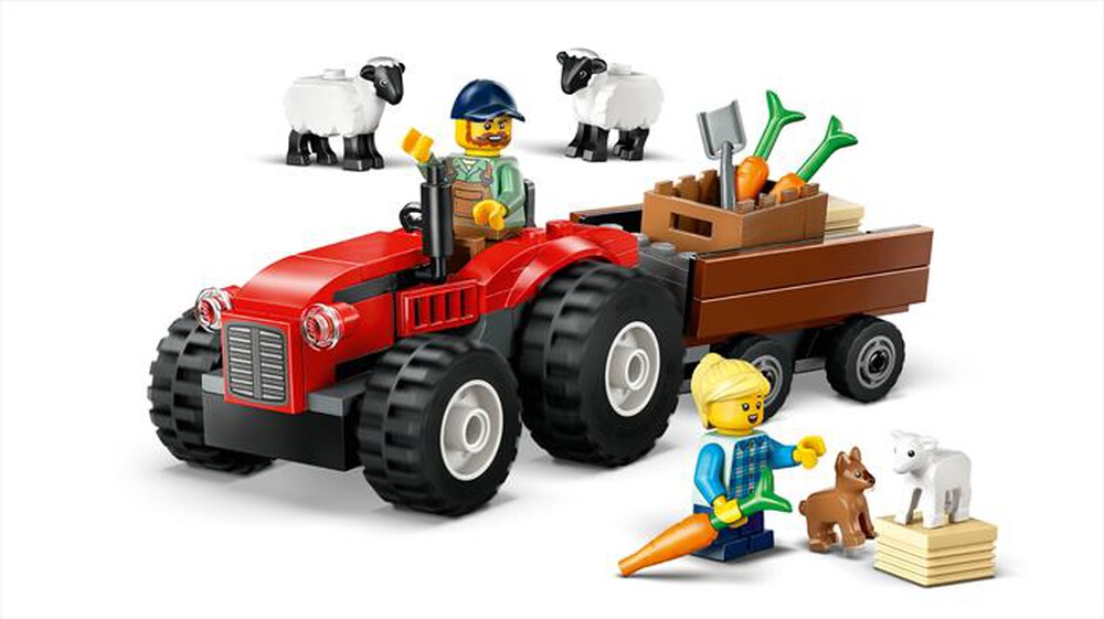Immagine del prodotto LEGO - CITY Trattore agricolo con rimorchio e pecore60461