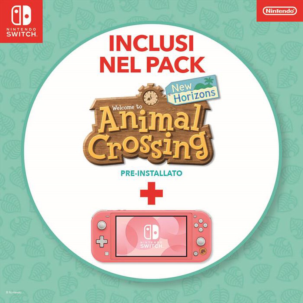 "NINTENDO - Switch lite ac isabelle aloha-Corallo"