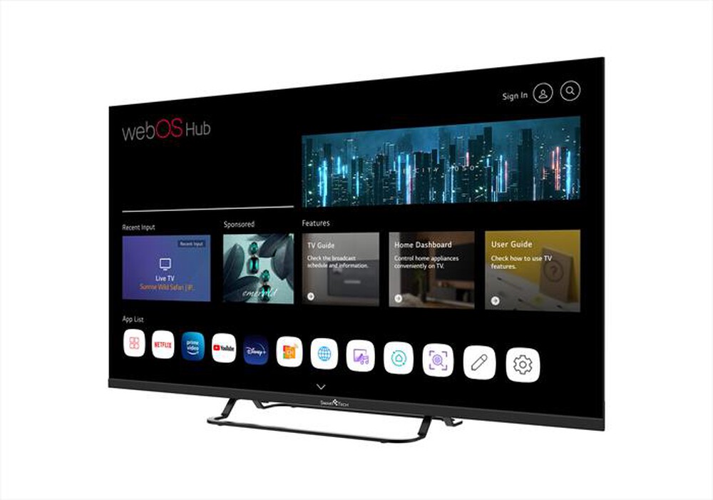 "SMART TECH - Smart TV LED FHD 40\" 40QW01V-METAL GREY"