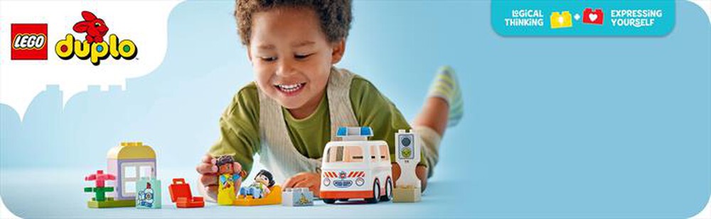 Immagine del prodotto LEGO - DUPLO Town Ambulanza e autista 10447