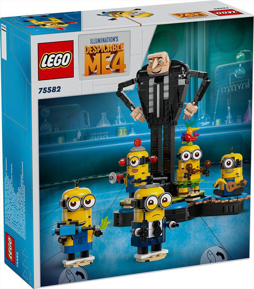 Immagine del prodotto LEGO - CATTIVISSIMO ME Gru e Minions in mattoncini 75582