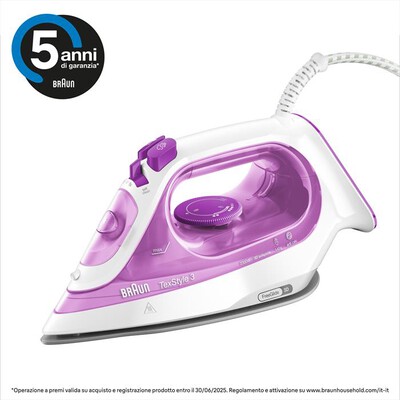 BRAUN - SI3030PU-BIANCO/ROSA