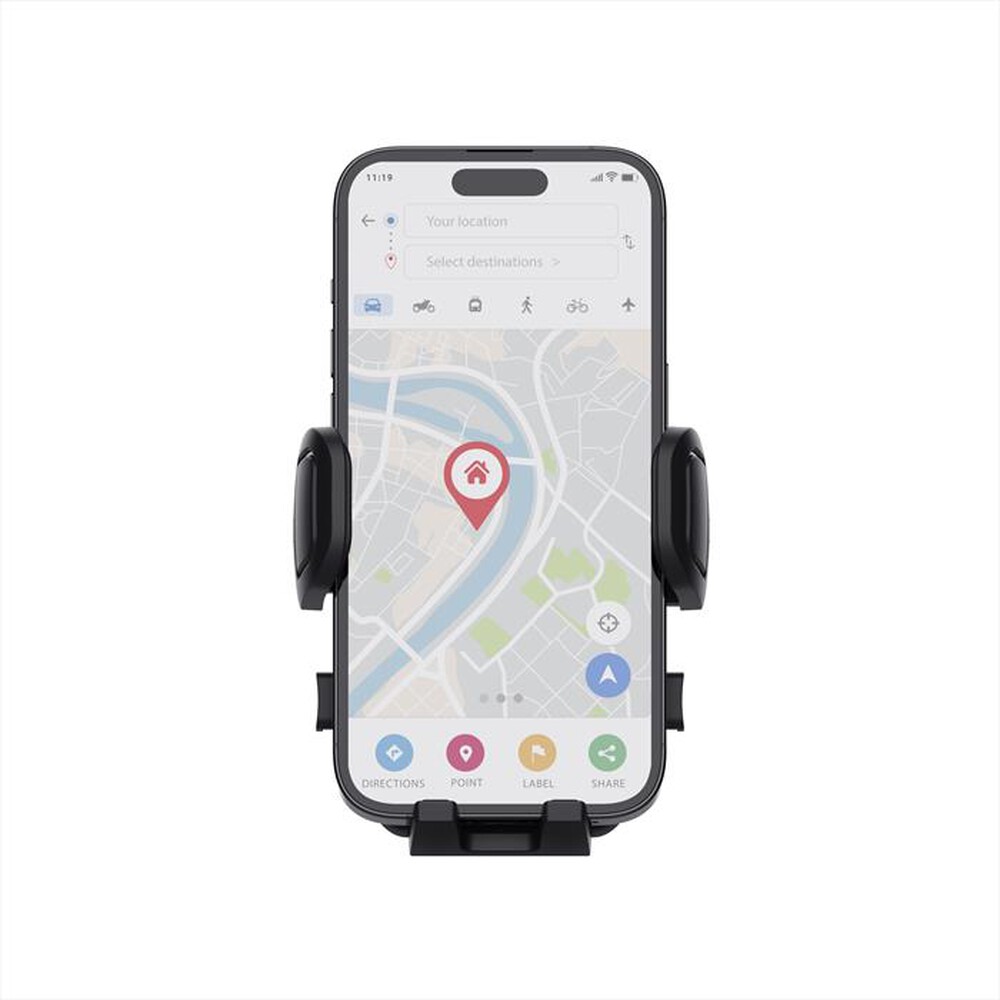 "TRUST - Supporto da auto RUNO PHONE AIR VENT CAR HOLDER-Black"