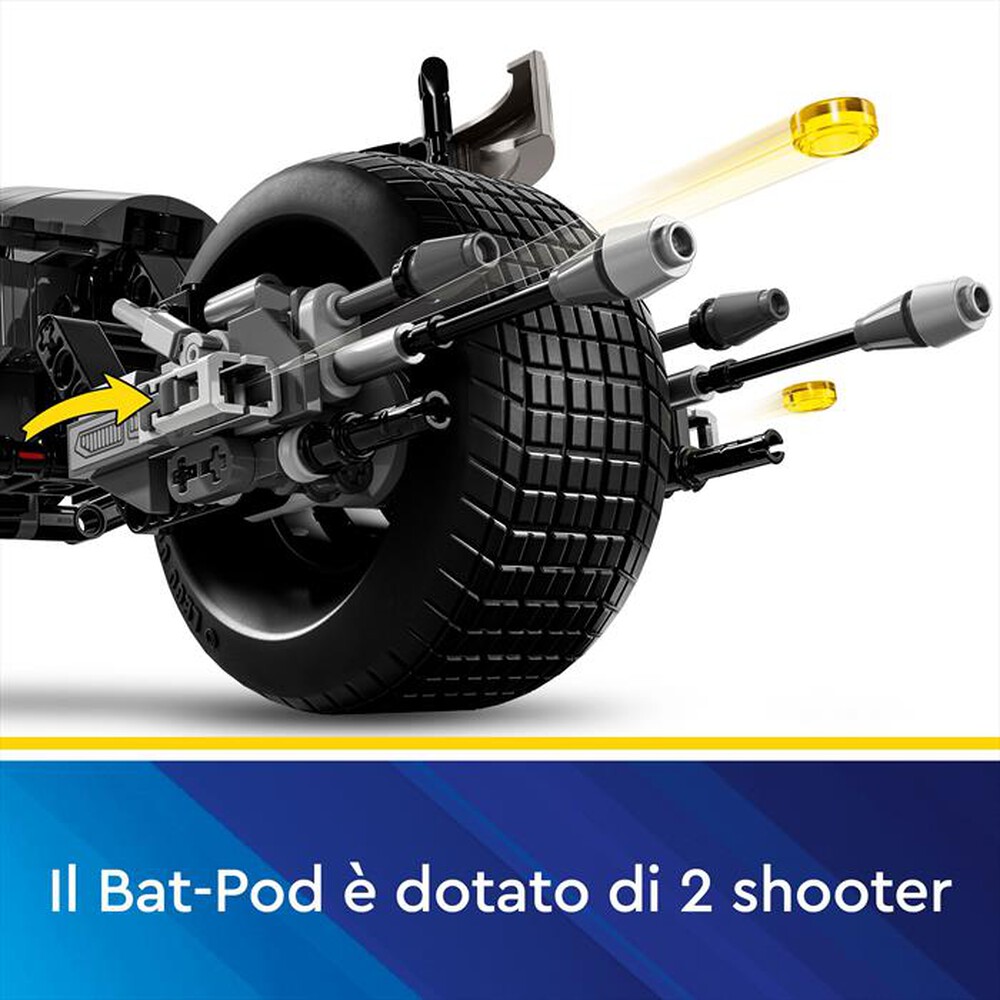 Immagine del prodotto LEGO - SUPER HEROES Personaggio Batman con Bat-Pod 76273