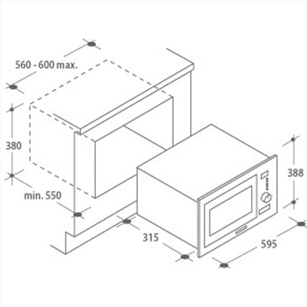 Immagine del prodotto CANDY - MIC25GDFX-Inox