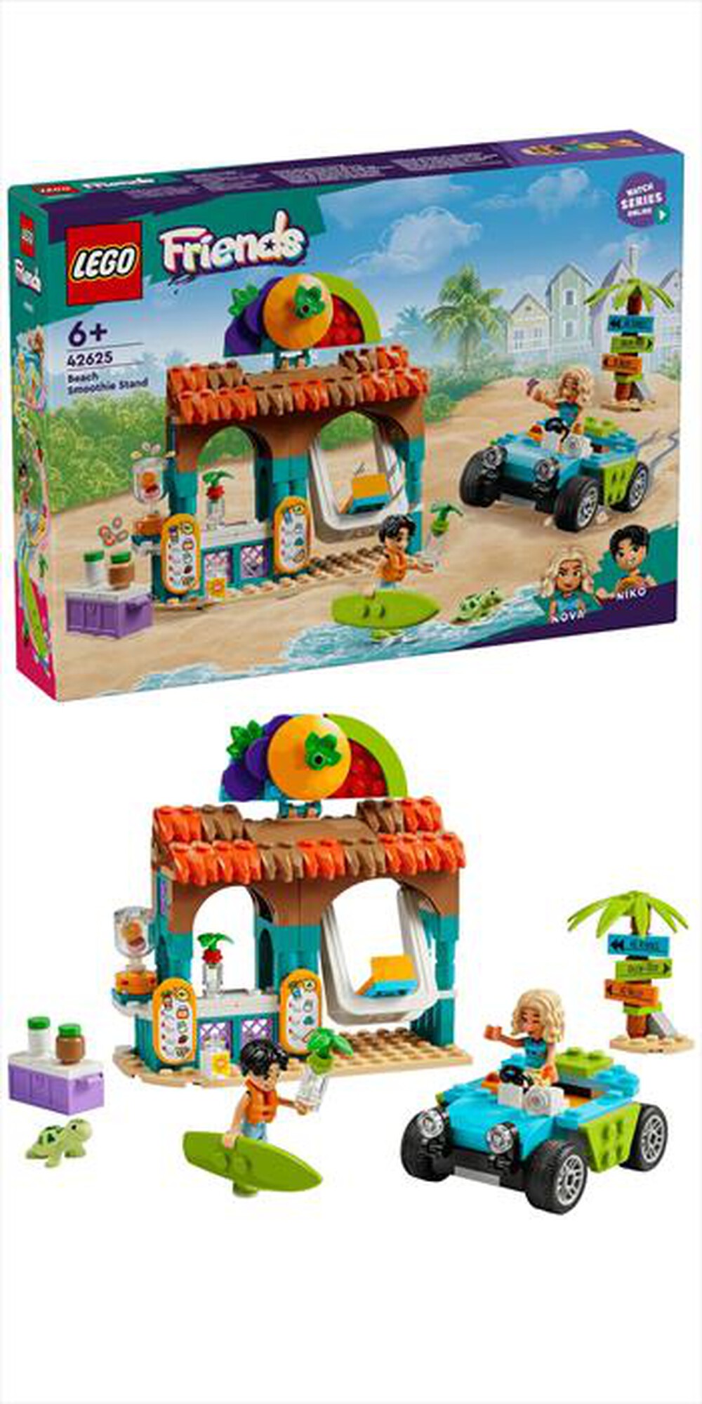 Immagine del prodotto LEGO - FRIENDS Bancarella frullati sulla spiaggia 42625