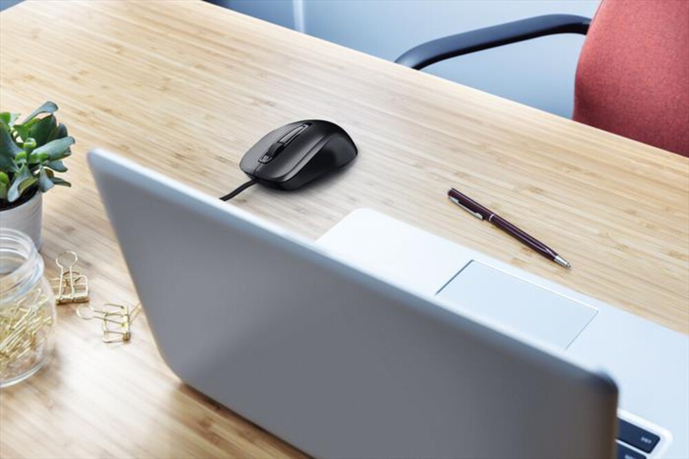 "TRUST - CARVE WIRED MOUSE-Black"