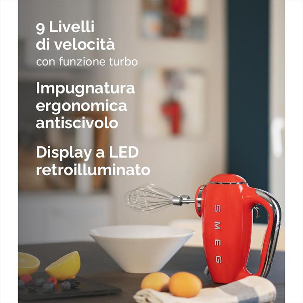 Immagine del prodotto SMEG - Sbattitore 50's Style &ndash; HMF01PGEU-Verda pastello