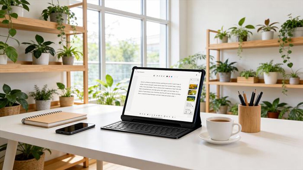 Immagine del prodotto TCL - TAB A1 PLUS SPACE BLUE WITH FLIP CASE + T-PEN-SPACE BLUE