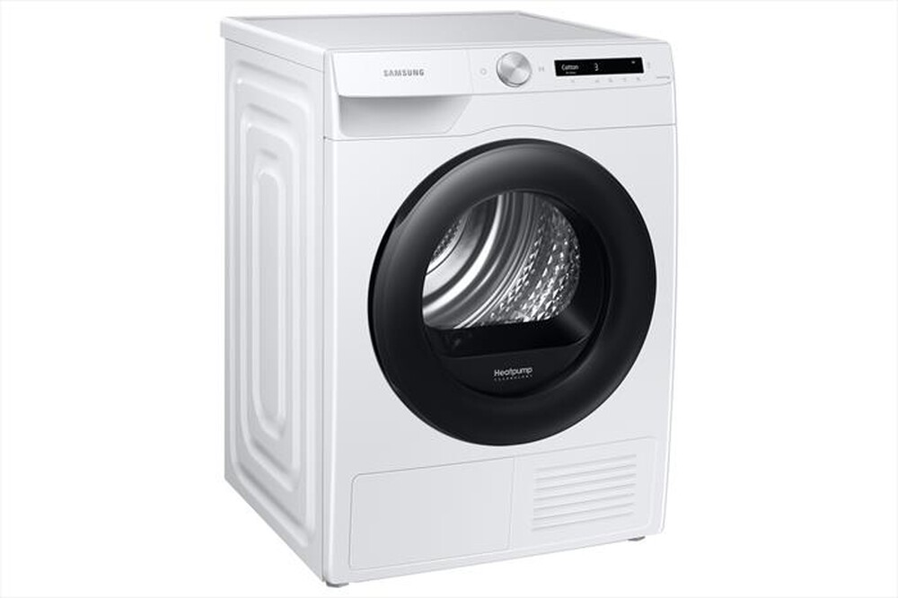 "SAMSUNG - Asciugatrice DV80T5220AW/S3 - 8 Kg - A+++-BIANCO CON OBLO' Shiny Black"