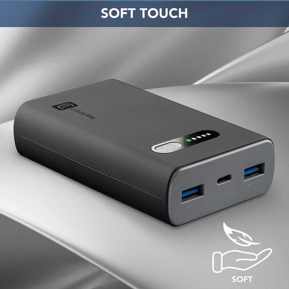Immagine del prodotto CELLULARLINE - Caricabatterie Portatile PBFAST01PD10000K-Nero
