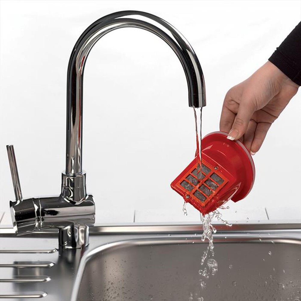 "ARIETE - 2474 Wet & Dry Aspirabriciole senza fili-Nero, Viola"