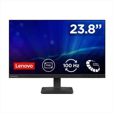 LENOVO - Monitor WLED FHD 23,8" L244E-Raven Black