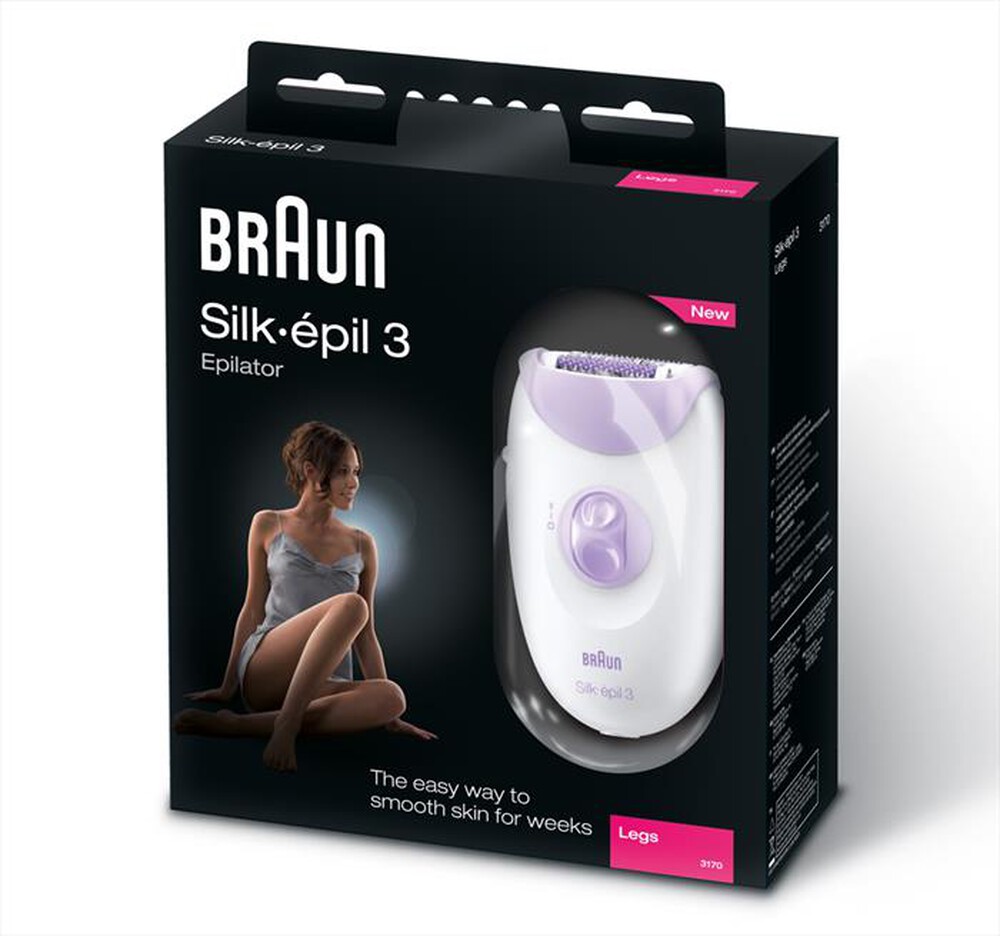 "BRAUN - Silk-èpil Nuovo 3170 Gambe"
