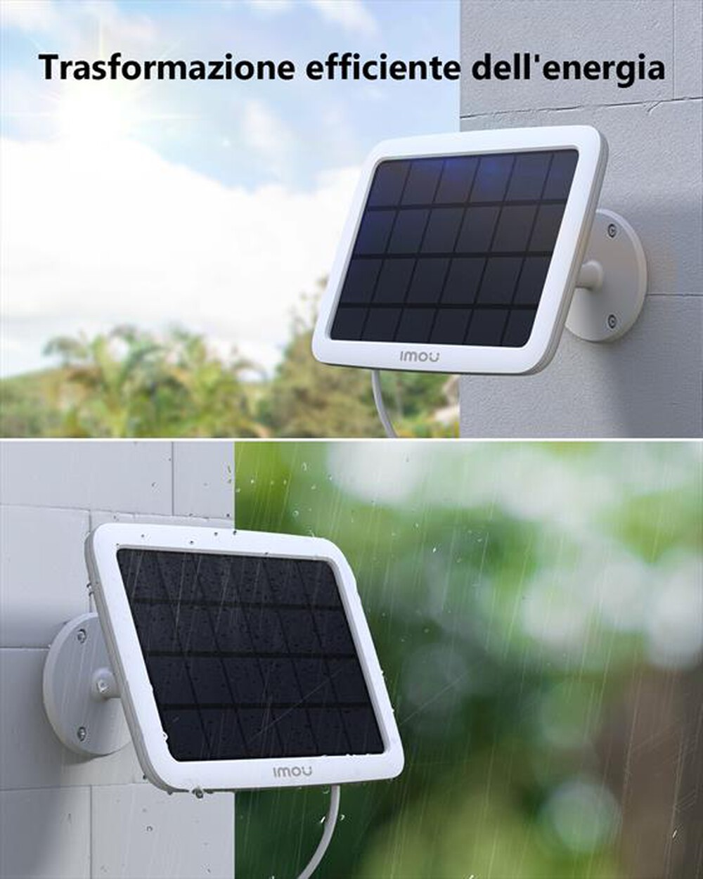 Immagine del prodotto IMOU - Telecamera da interno/esterno CELL GO KIT-BIANCO
