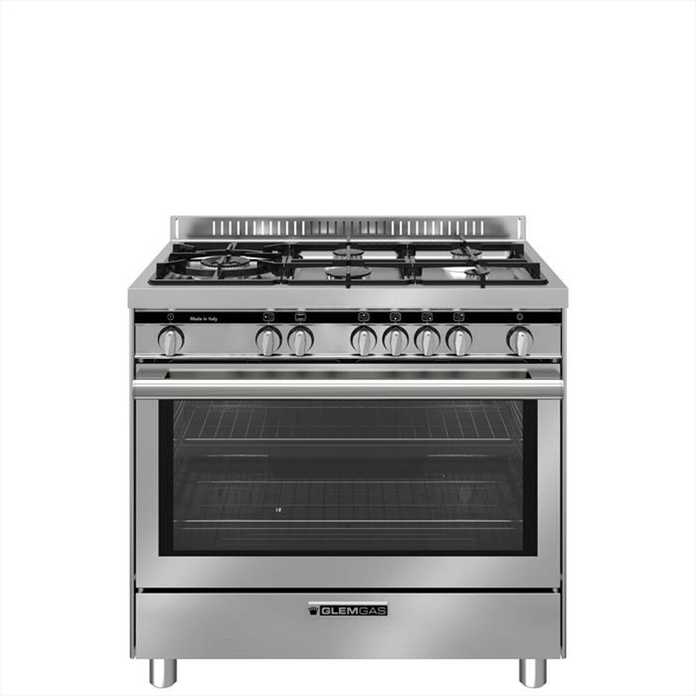 Immagine del prodotto GLEM GAS - Cucina a gas ST96TVI Classe A-INOX