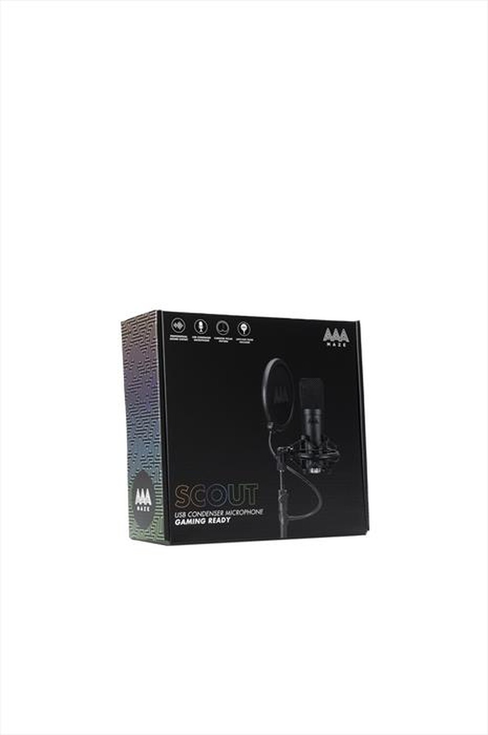 Immagine del prodotto AAAMAZE - MICROFONO GAMING-NERO