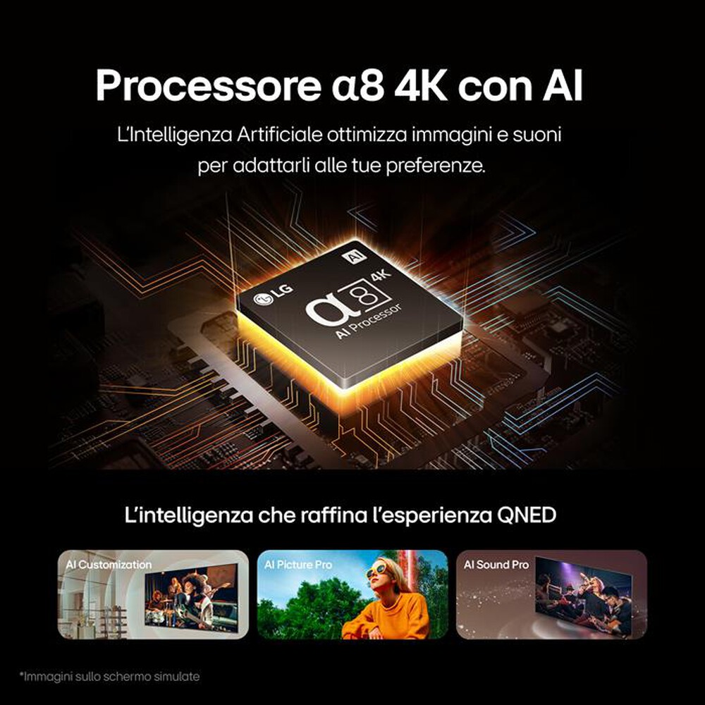 "LG - Smart TV QNED Serie 86 UHD 4K 75\" 75QNED86T6A-Blu"